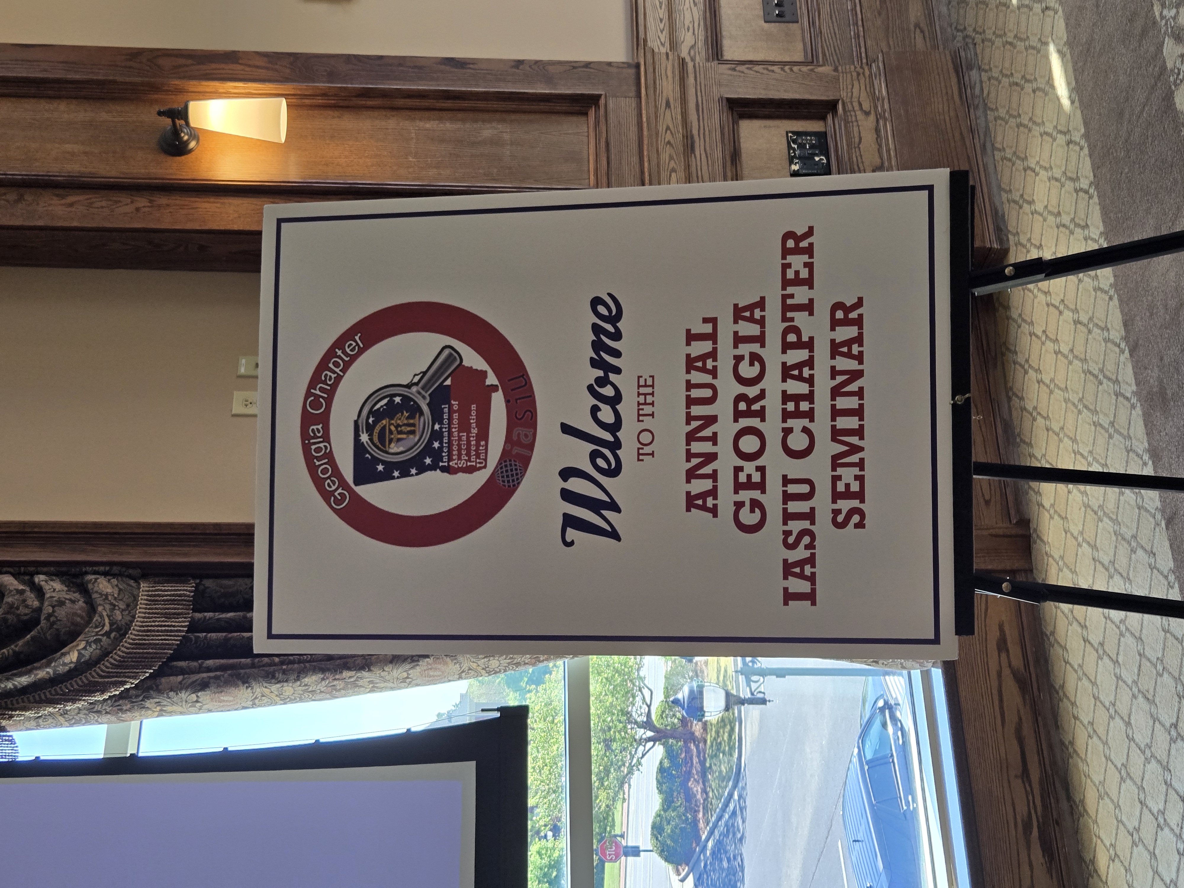 2025 Seminar Welcome Sign